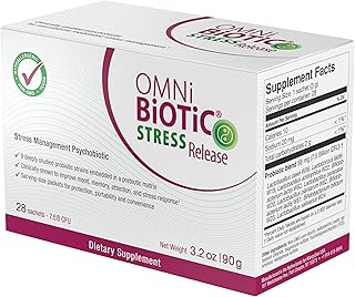 Probiotique omni stress relief testé cliniquement pour la gestion du stress et le soutien
