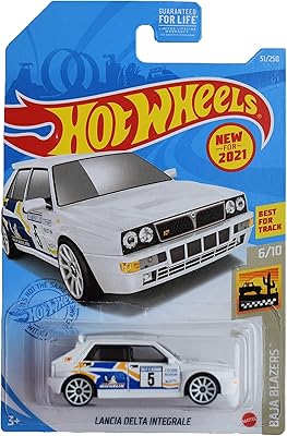Hot wheels blazer lancia delta integrale, [blanc] 51/250 baja blazers 6/10