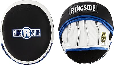 Gants de boxe ringside gel micro mma (paire), bleu/noir, s, bm10