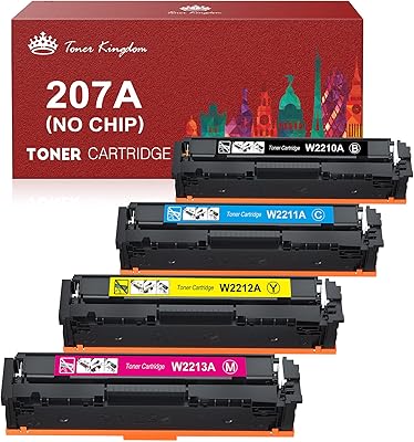 Toner kingdom 207a cartouches de toner compatibles avec hp 207x w2210a