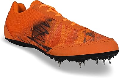 Chaussures de course zion spike-1 taille uk 4 (orange) modèle 130or04