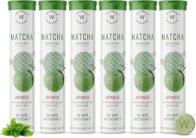 Wellbeing nutritionthé vert matcha de cérémonie japonais biologique pour l'énergie et la concentration
