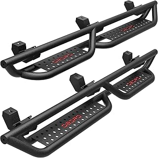 Marchepieds audro tout acier compatibles avec le jeep wrangler jl 4