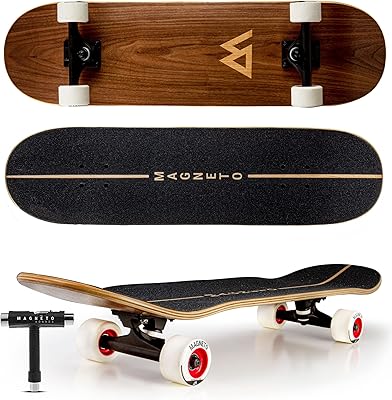 Skateboard magneto suv | taille standard entièrement assemblée de 30" x 85" plateau