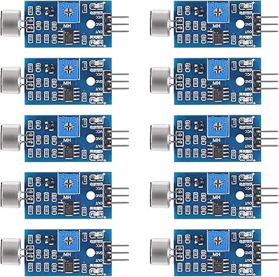 Alinan 10 pièces module de détection de capteur de microphone sonore haute sensibilité