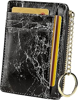 Goodrun petit portefeuille de luxe en cuir pu pour femme avec porte-cartes, portefeuille souple et fin avec poche à monnaie zippée - noir. Diaytar Sénégal : Achetez plus, dépensez moins