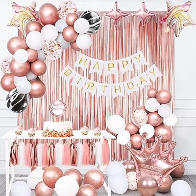 88 pièces décorations d'anniversaire pour bébé fournitures de fête ballons et bannière