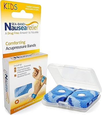 Bracelet d'acupression anti-nausée en bande c contre le mal des transports, enfants, 1