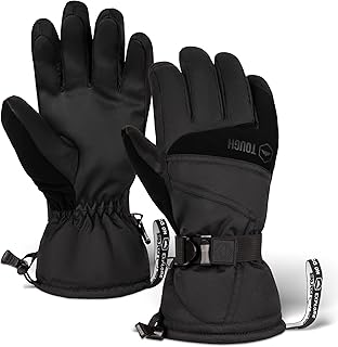 Gants de snowboard d'hiver imperméables et coupe-vent pour hommes et femmes pour le ski