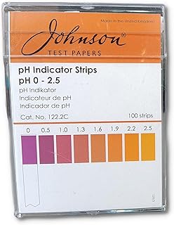 Bandelette de test sans saignement pour indicateur de ph johnson, 122,2 °c, ph j, 0 à 2,5 ph, 100 bandelettes/paquet. L'univers du discount accessible 24/7 sur Diaytar Sénégal