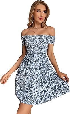 Robe à manches courtes et imprimé floral pour femmes de georgelitter