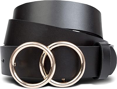 Ceintures noires pour femmes, ceintures pour jeans pour femmes, ceinture de créateur abordable