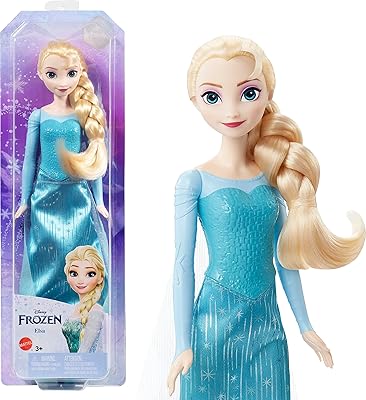 Poupée mannequin disney elsa de frozen toys avec vêtements et accessoires d'inspiration distinctive