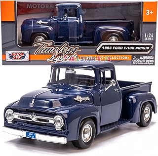 Camionnette ford motor max 1956, bleu - motor max 73235 moulé sous pression