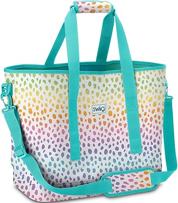 Swig life grand sac à main de plage léger et imperméable avec poignée