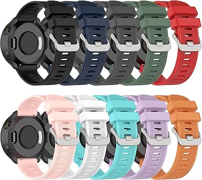 Bracelet de montre pour garmin forerunner 55, bracelet de remplacement à dégagement rapide pour garmin forerunner 158 / forerunner 55 (pas de tracker, bracelets de remplacement uniquement). Diaytar : L'e-commerce accessible à tous les Sénégalais