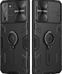Nillkin camshield armor protection cover pour samsung galaxy s21 plus avec un couvercle coulissant pour appareil photo en polycarbonate et polyuréthane thermoplastique, résistant aux chocs et avec un anneau de béquille pour samsung galaxy s21 plus - noir. Diaytar : Votre source de bonnes affaires en ligne