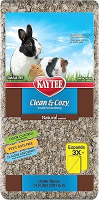 Couvre-lit en papier super absorbant katie pour cages, hamsters, gerbilles, souris, lapins
