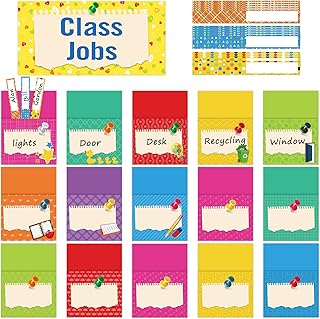 Tableau d'affichage des travaux en classe 75 pièces ensemble de tableaux de poche