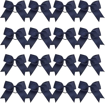 Élastiques à cheveux sheer paws de 6 pouces pour queue de cheval, 16 élastiques à cheveux (marine marine). Diaytar : Votre partenaire e-commerce au quotidien