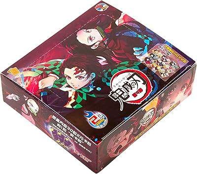 Cartes iw anime wrld demon slayer - bain de sang - boîte complète
