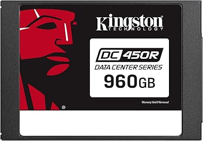 Kingston data center dc450r sedc450r/960g ssd - haut-parleur sata 6 gb/s pour charges