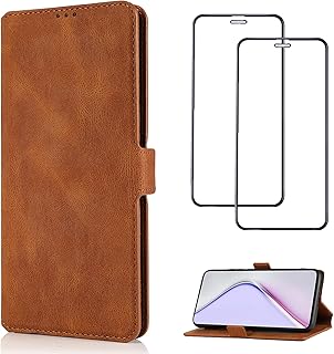 Étui de protection en cuir à rabat avec porte-carte magnétique pour huawei nova
