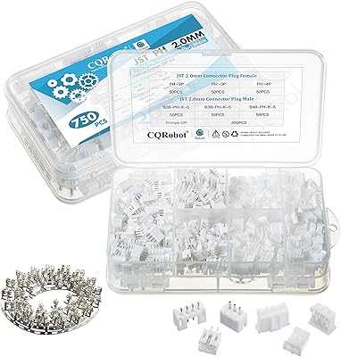 Cq robot 150 ensembles/750 pièces jst ph 2,0 mm 2/3/4 broches jst kit
