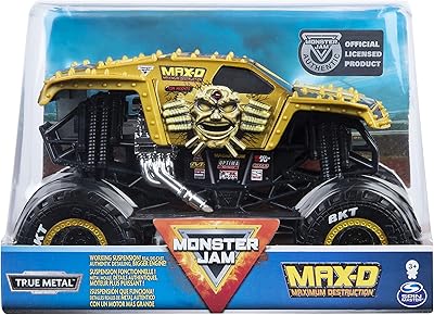 Monster jam, monster d truck officiel, véhicule moulé sous pression à l'échelle 1:24