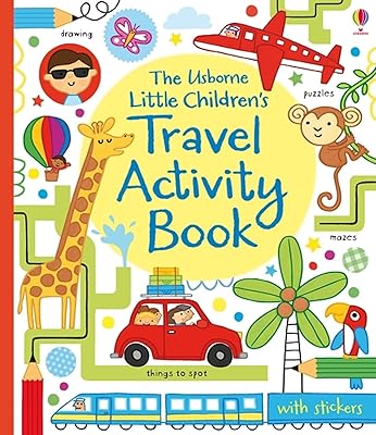 Livre d'activités de voyage pour petits enfants
