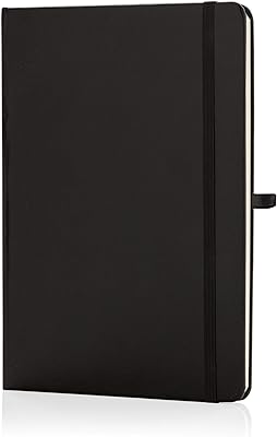 Cahier ligné classique santhe home boch avec couverture en carton rigide, taille a5
