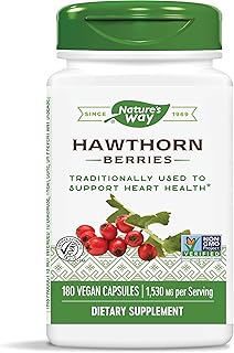 Nature's whey - baie d'aubépine 510 mg. 180 gélules végétariennes