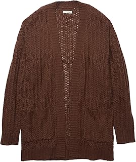 Veste longue ouverte american eagle pour femme