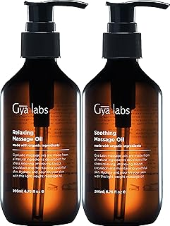 Huile de massage réconfortante et apaisante gia labs (200 ml) - pack 2 en 1. Diaytar : L'e-commerce accessible à tous les Sénégalais