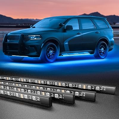 Lumières de voiture sous-éclairage, lumières led pour extérieur de voiture, kit de sous-éclairage