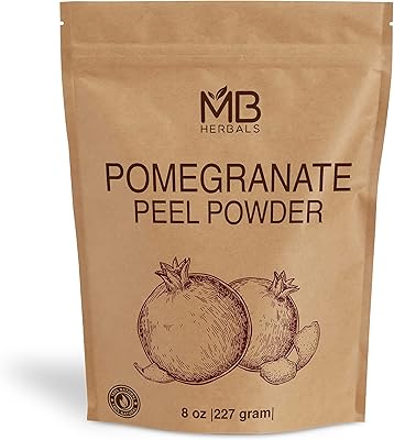 Poudre exfoliante à la grenade mb herbals 227 grammes | une demi-livre |