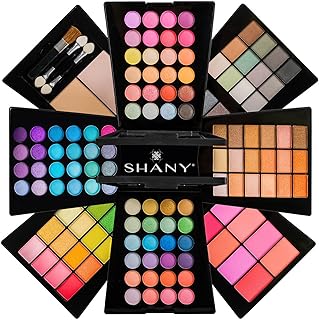 Kit de maquillage tout-en-un shany beauty kalash avec fard à paupières, poudre