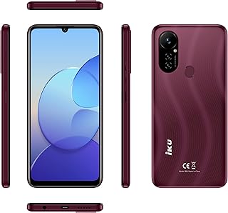 Smartphone iku x5 4 go 64 go 5 500 mah - rouge