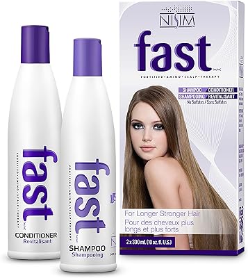 Le shampooing et après-shampoing nisim fast amino boost pour le traitement du cuir