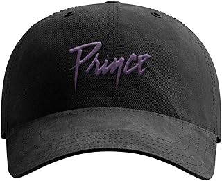 Casquette de baseball unisexe avec logo black prince noir taille unique