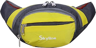 Ceinture de course skyline, sac banane avec ceinture réglable, adapté aux voyages, aux