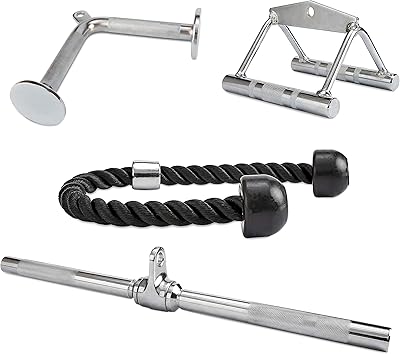 Fixation de câble à pression balancefrom tricep, fixation rétractable, accessoires de machine, poignée