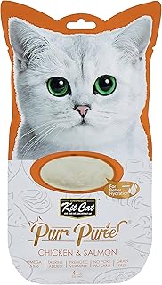Berr pure liquid cat food rewards au poulet et au saumon de kit