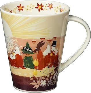 Tasse yamaka shoten moomin mm3202-35 grande fabriquée au japon rouge 500