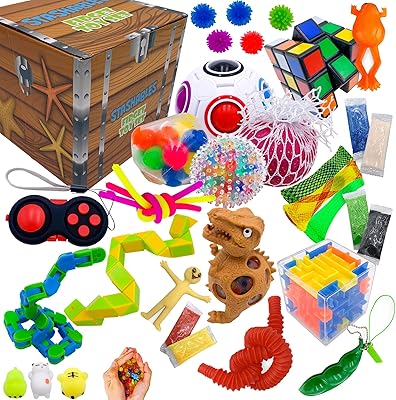 Ensemble de jouets sensoriels fidget 75 pièces anti-stress et anti-anxiété pour enfants