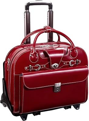 Mckleinusa w series roseville cuir de vachette pleine fleur sac pour ordinateur