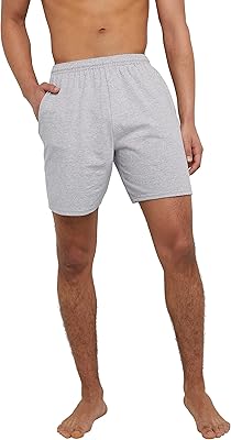Short en jersey avec poches pour hommes de hanes
