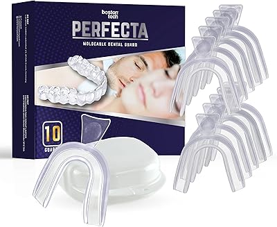 10 attelles dentaires parfaites, plaques de décharge nocturne, protège-dents pour dormir, malléables contre