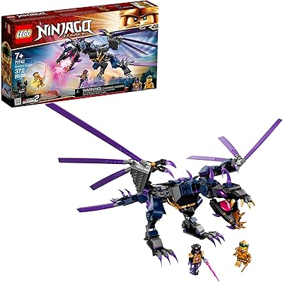 Lego ninjago legacy overlord dragon 71742 ensemble de construction ninja comprenant un jouet