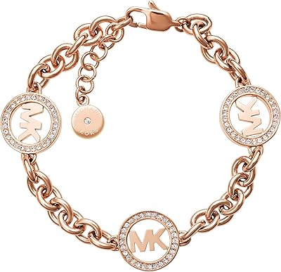 Bracelet femme michael kors mkj4731791, acier inoxydable, zircon cubique
